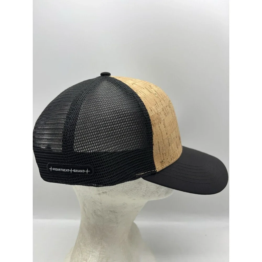 The Heartbeat Brand Israel Wine Producers Cork Front Mesh Trucker